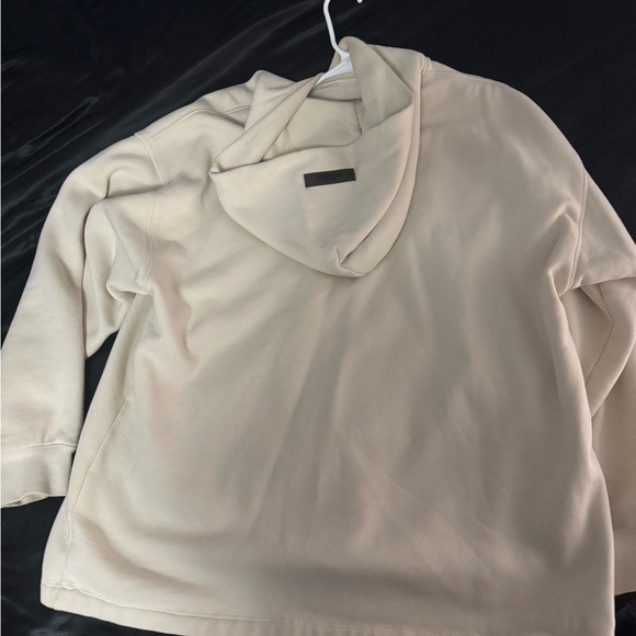 Mens Essentials Hoodie, Eggshell size M - Picture 3 of 4